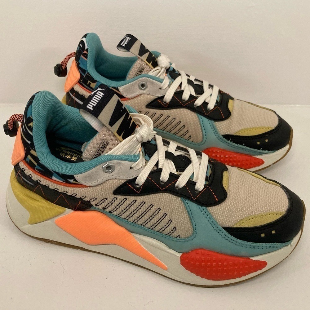 Puma RS X HC Multicolor Athletic Sneakers Women's 6.5 Streetwear Indie Grunge